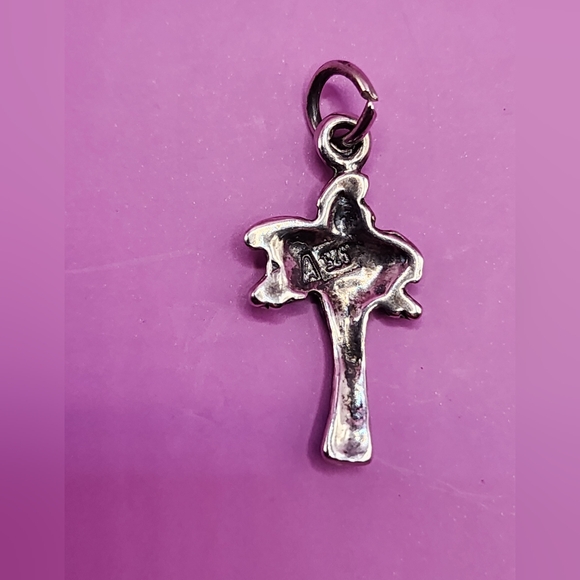 Vintage charm for charm bracelet Palm Tree. Sterling Silver. - Picture 5 of 6